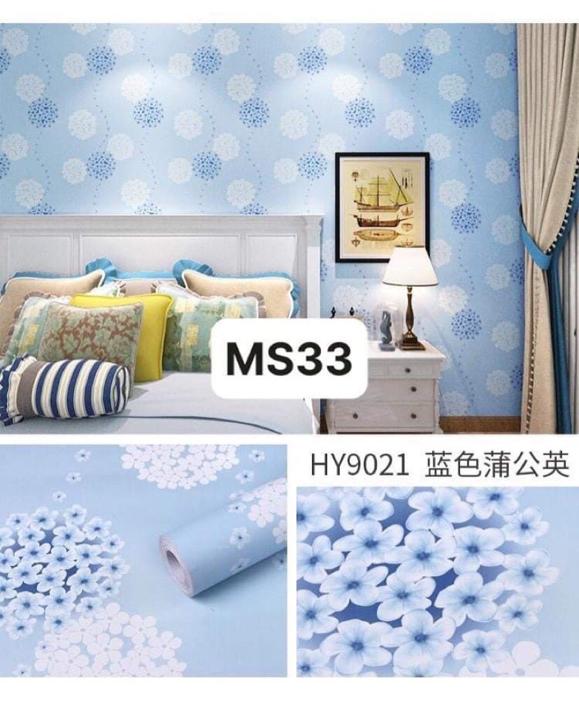 Hàng Cao Cấp - 10M Decal Dán Tường Bồ Công Anh Sẵn Keo Khổ Rộng 45cm Dài 10 Mét