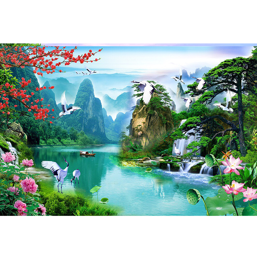 Tranh gạch 3d mẫu 10