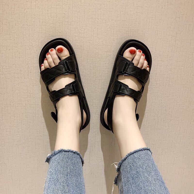 Giày Sandal nữ học sinh da mềm