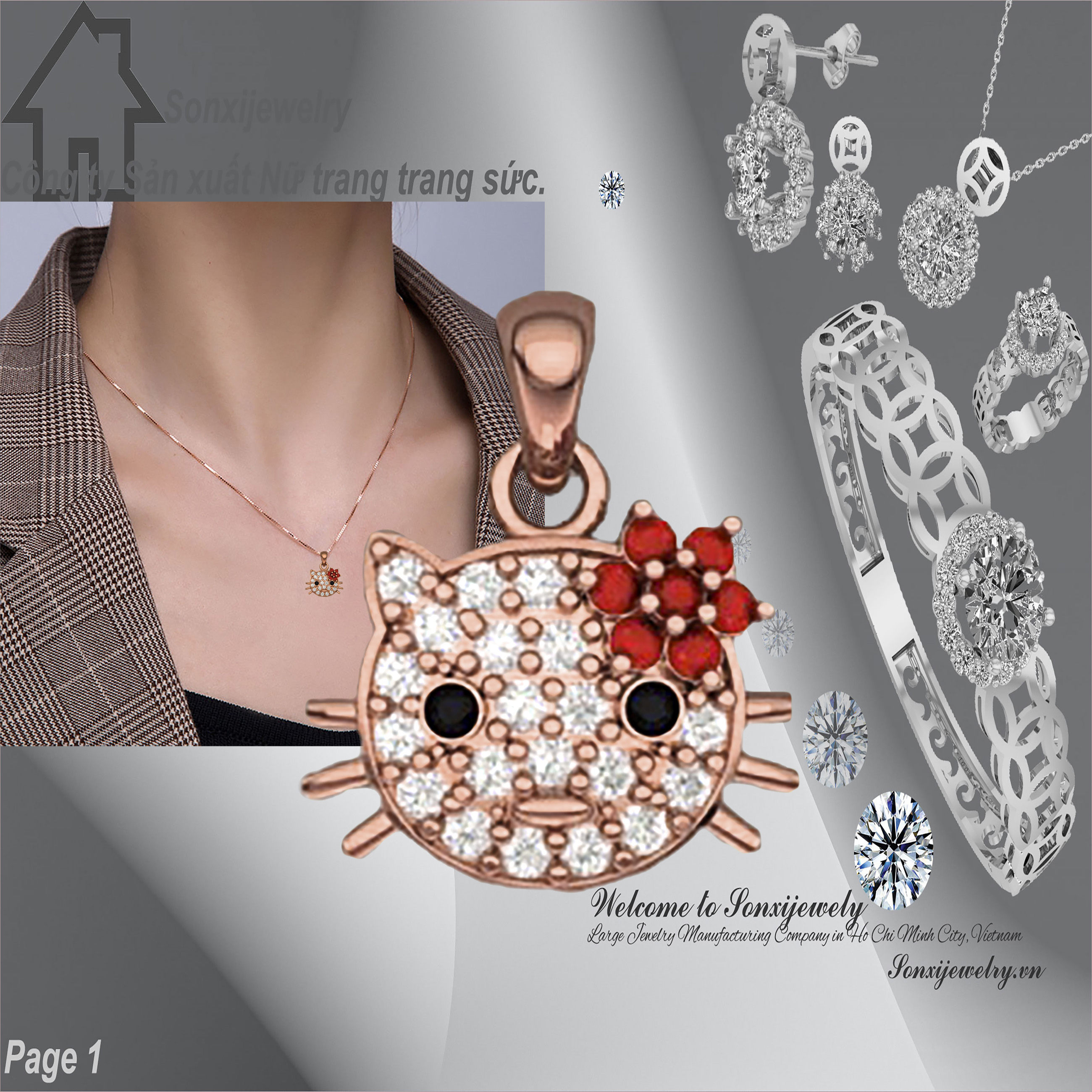 MẶT DÂY CHUYỀN HIỆN ĐẠI MẪU ĐẸP 4910