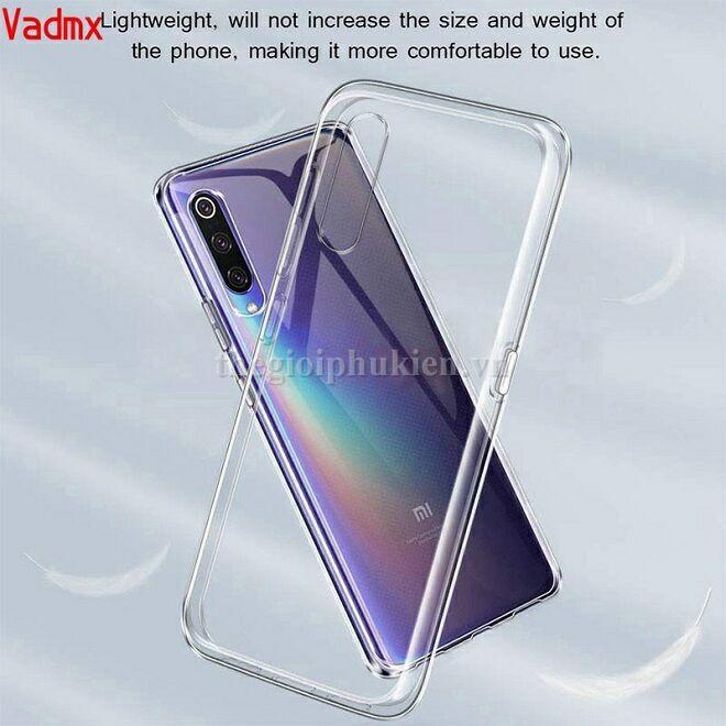 Ốp lưng Xiaomi Mi CC9E, Mi A3 dẻo trong siêu mỏng 0.5mm