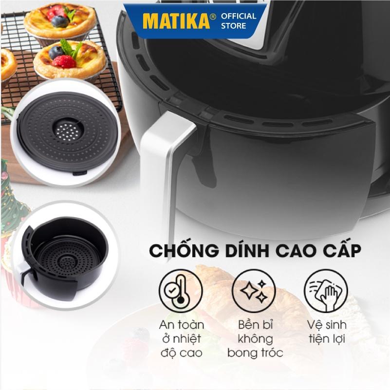 Nồi Chiên Không Dầu MATIKA 4.5L 1400W MTK-9145, Hàng Chính Hãng