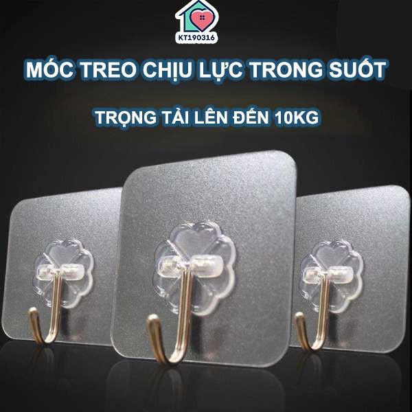 Combo 50 Móc Dán Tường Siêu Dính Siêu Chịu Lực - Keo Dày Dính Siêu Chắc