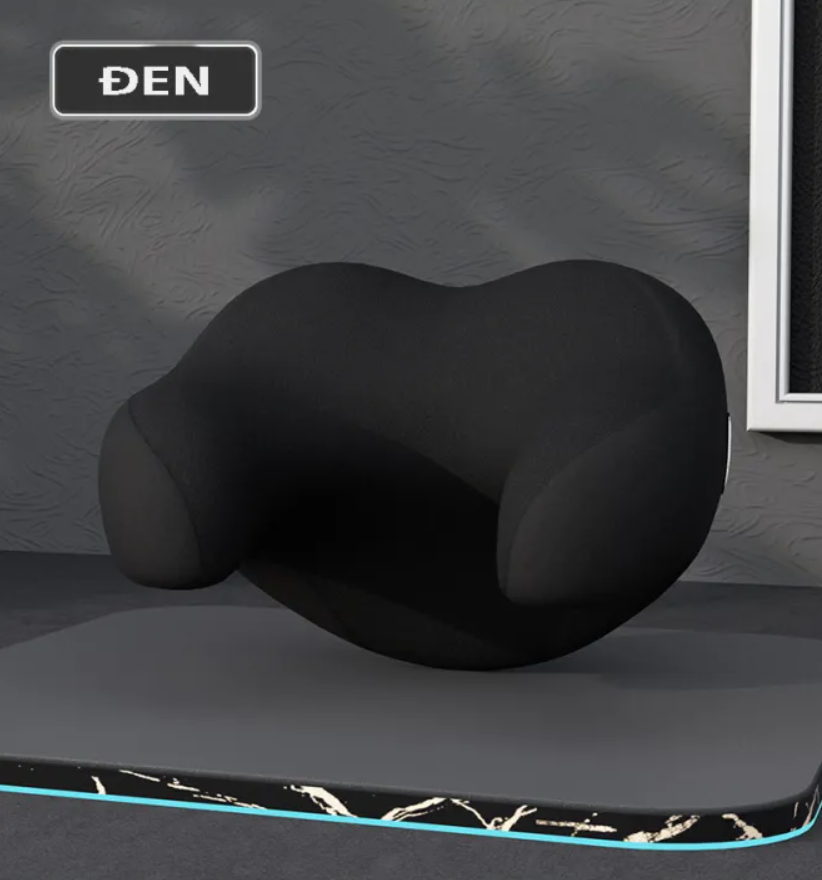 Gối Tựa Đầu Ô Tô Chữ U Cao Cấp – Bảo Vệ Cổ, Giảm Mỏi Gáy Cho Tài Xế Xe Hơi, Xe Khách, Taxi