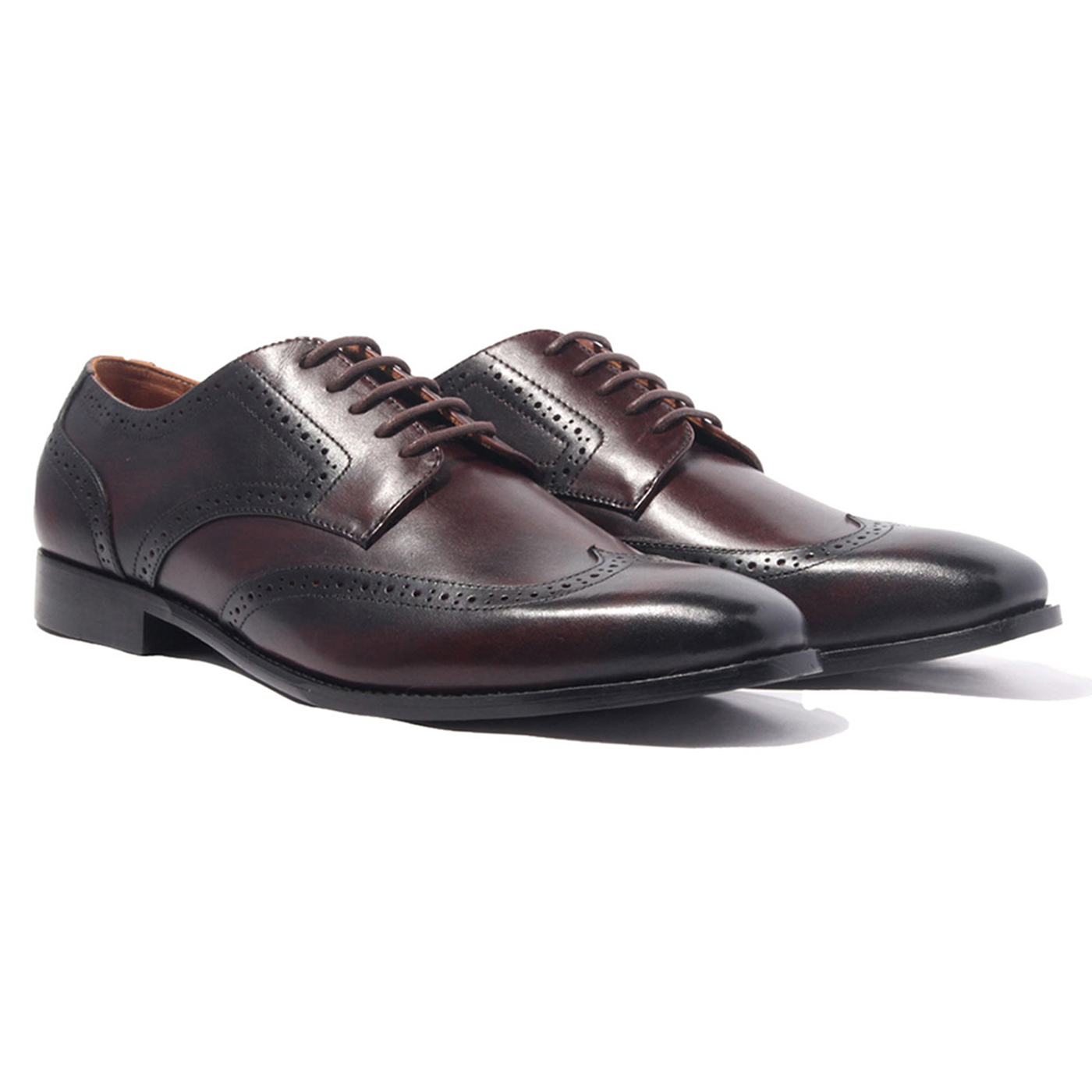 Giày Tây Công Sở Banuli Nam Brogue Derby H1WD1M1
