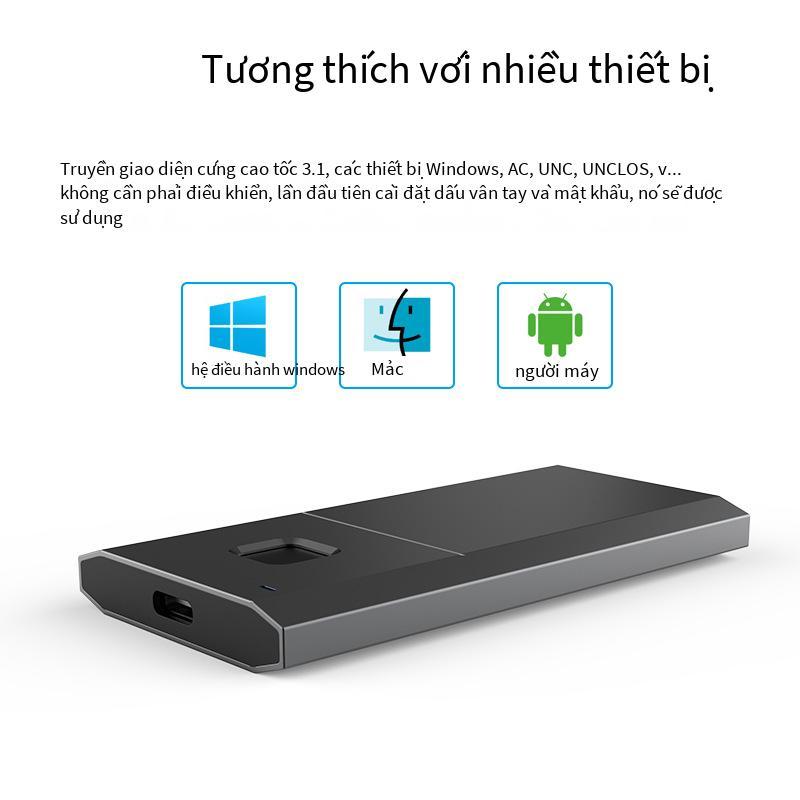 Phong cách mới nhất mã hóa vân tay SSD mã hóa vân tay ổ cứng mã hóa ổ cứng SSD vân tay