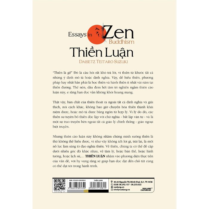 Thiền Luận - Dẫn Nhập Kinh Điển Về Thiền Và Nền Tảng Cho Một Cuộc Sống Trọn vẹn
