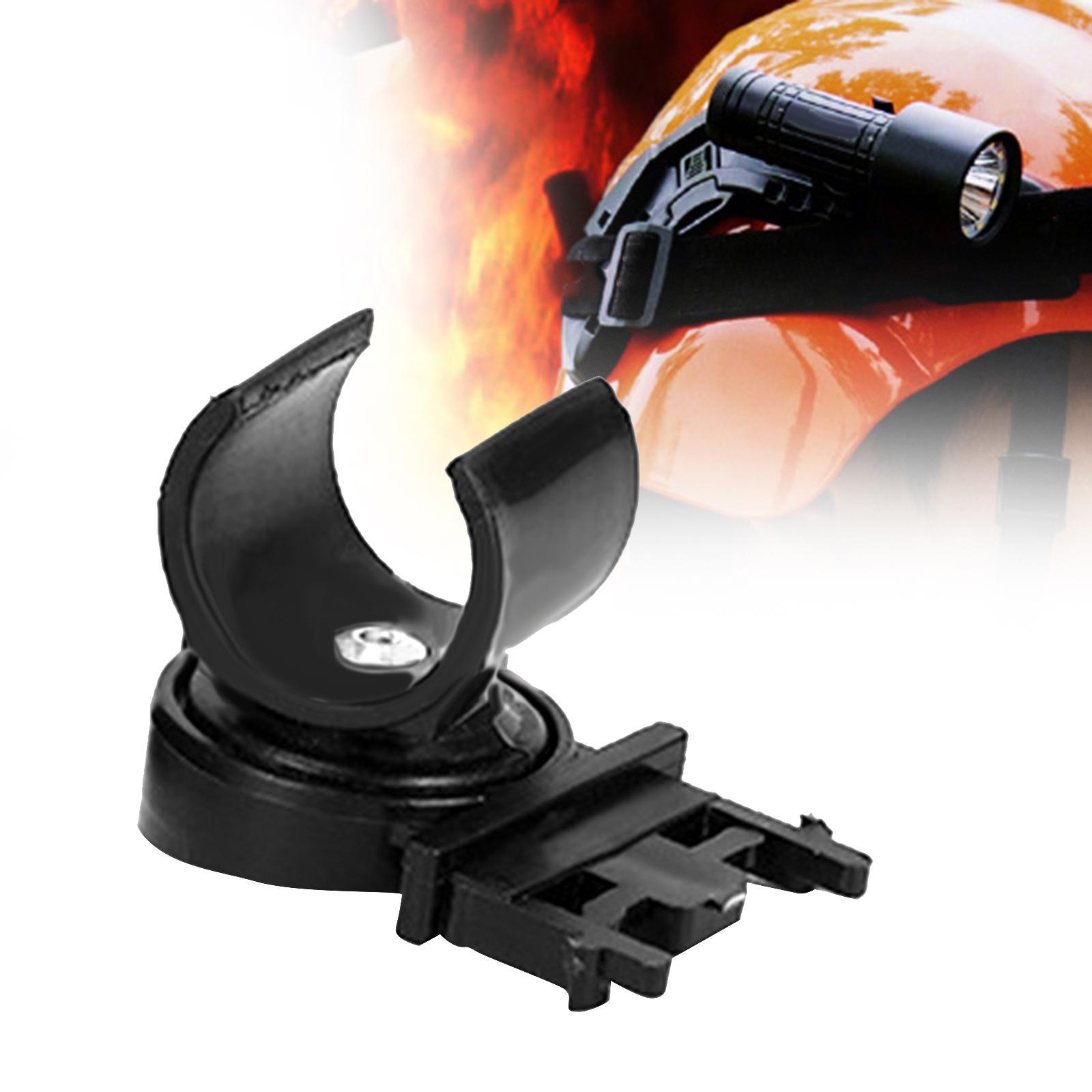 Flashlight Holder Flashlight Clamp Accessories  Light Holder Easy Installation Black Flashlight Mounting Bracket