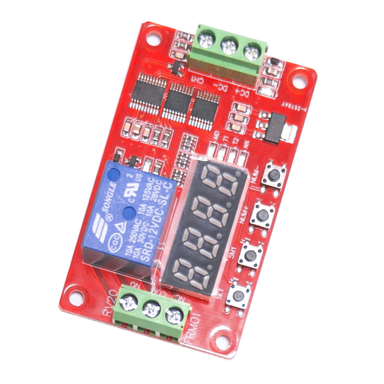 Multifunction Delay Module Self Locking Control Module Relay Cycle Timer