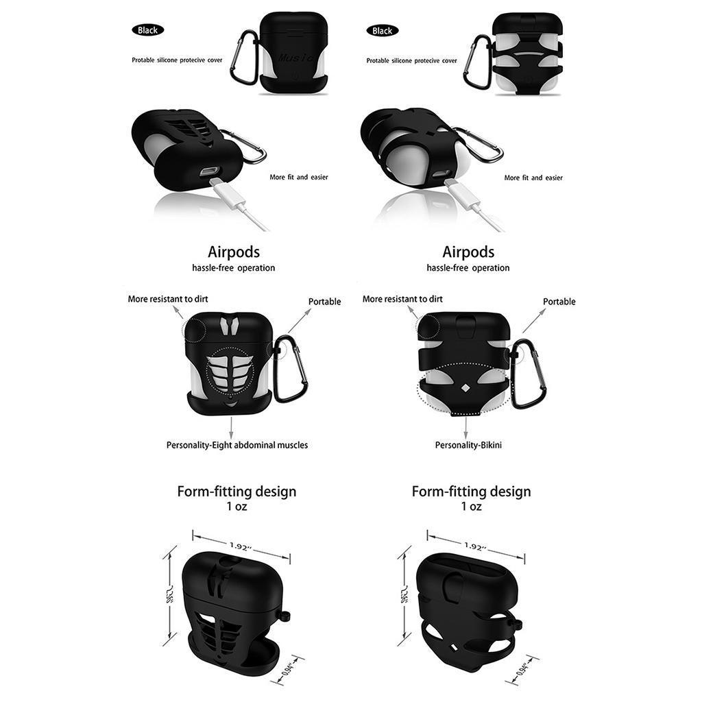 Silicone Protective Case with Keychain for