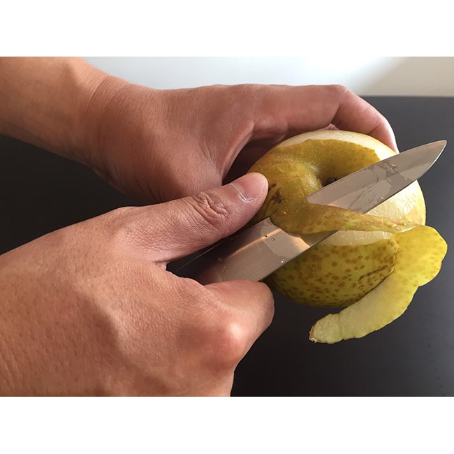 Dao Inox Gọt Trái Cây Tsubazo NIKKEN 23.5cm - Màu ngẫu nhiên