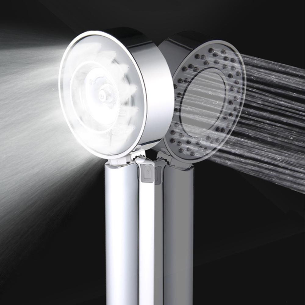 Đầu vòi hoa sen cầm tay Xịt hai mặt SPA được đánh bóng Chrome, đầu vòi sen cao áp