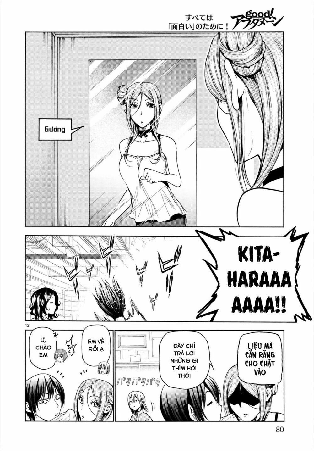 cô gái thích lặn - grand blue chapter 36 12