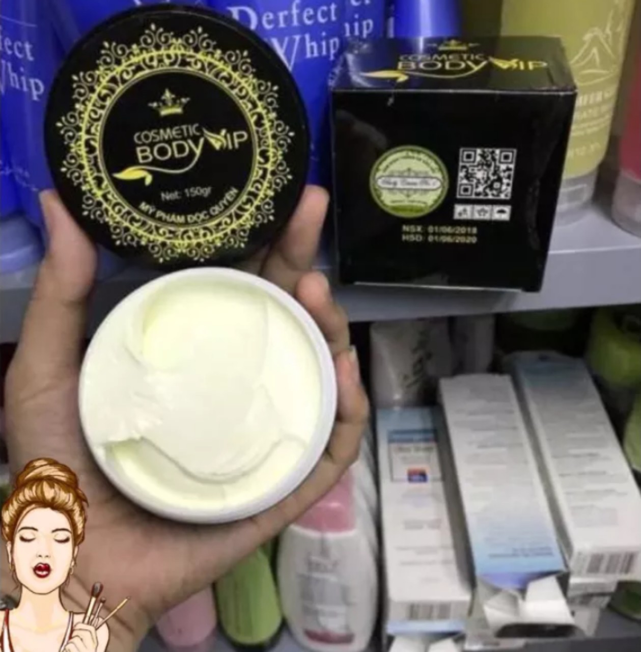 Kem làm trắng da dưỡng da hàng VIP