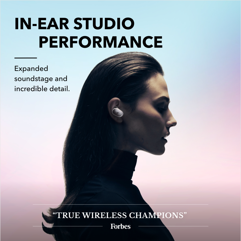 Tai nghe bluetooth TWS SOUNDCORE Liberty 2 Pro (by Anker) - A3909 - Kiến trúc âm thanh đồng trục Astria cho chất lượng âm thanh phòng thu chơi nhạc liên tục 8 giờ 4 micro phone