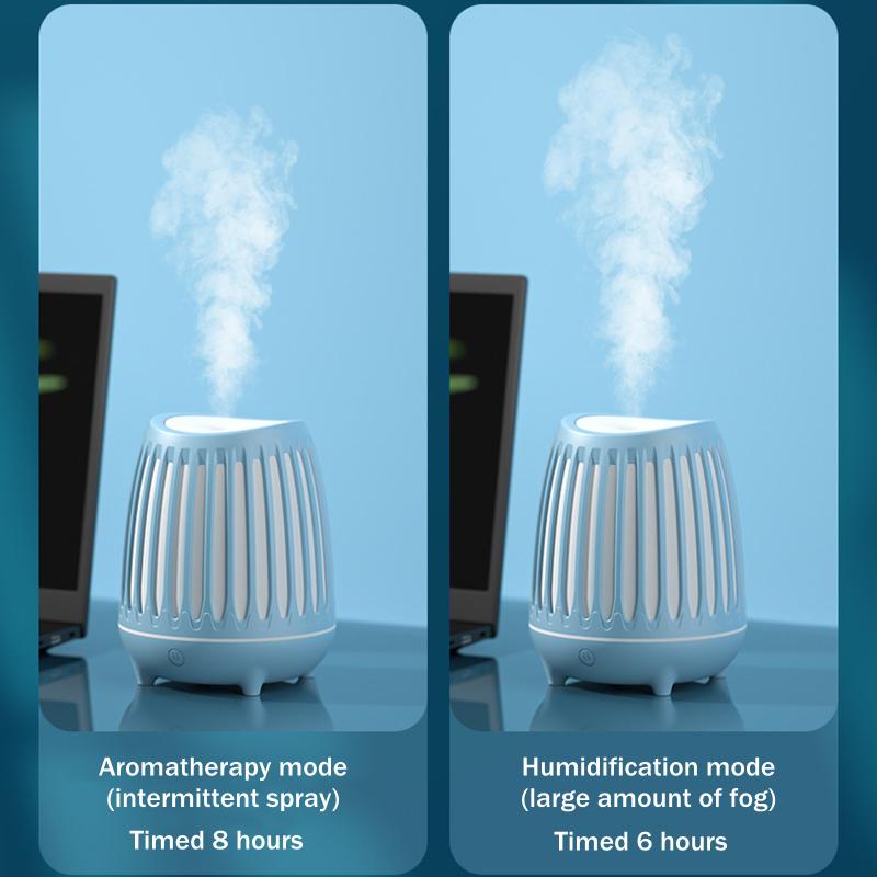 400Ml USB Thông Minh Siêu Âm Hương Thơm Máy Tạo Độ Ẩm Không Khí Khuếch Tán Có Đèn LED Đèn Ngủ Cho Nhà Làm Thơm Khuếch Tán Tinh Dầu
