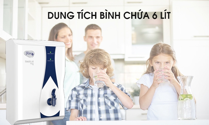 Máy lọc nước Unilever Pureit Casa Mineral RO+MF công suất lọc lớn