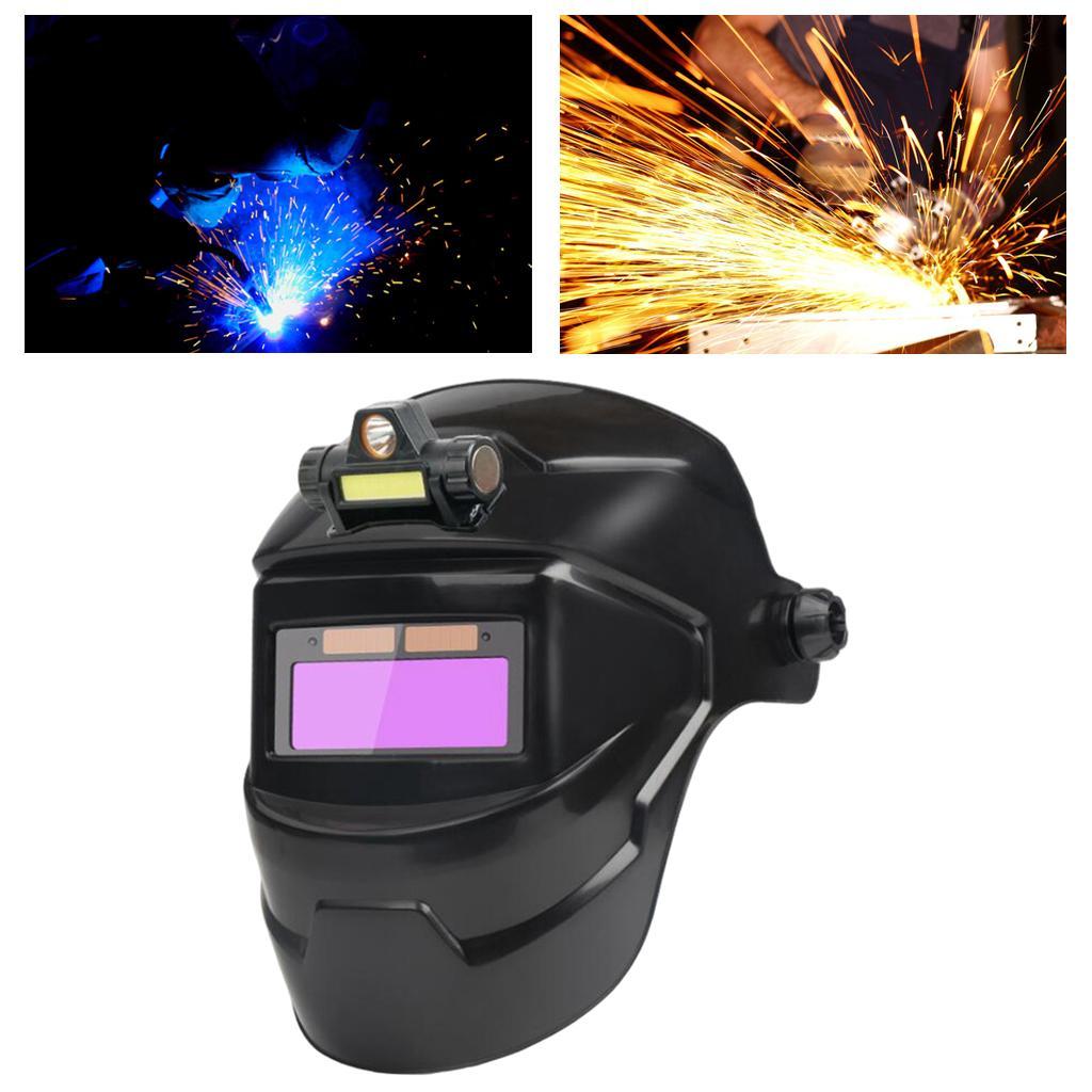 Solar Power Welding Hat for Mig Grinding