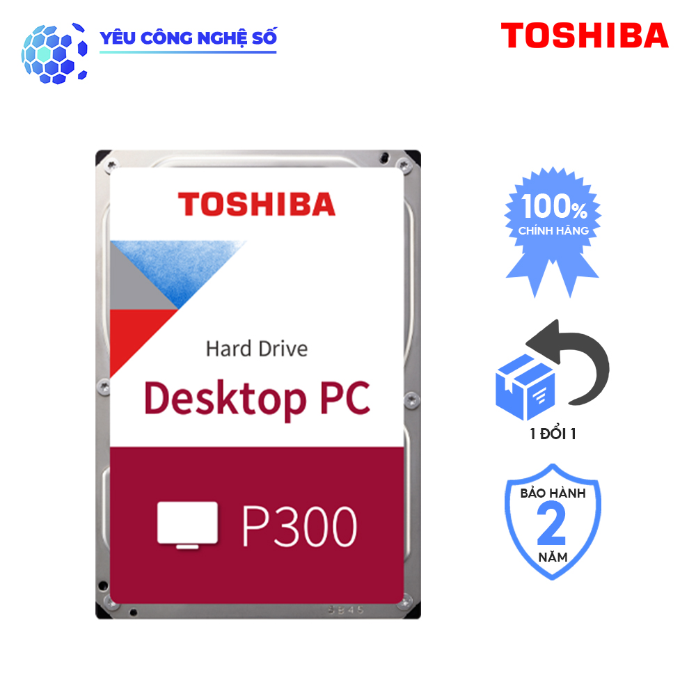 Ổ cứng gắn trong Toshiba P300 3TB desktop Hàng chính hãng