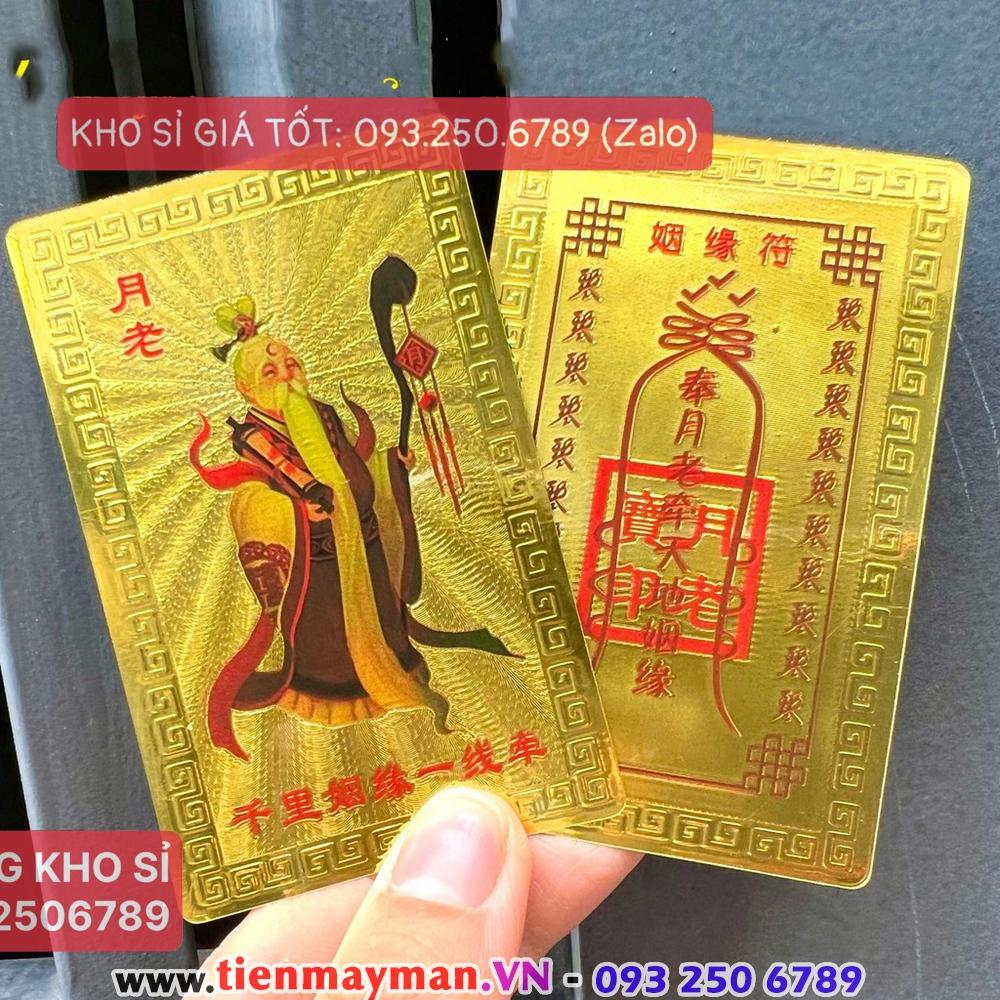 Thẻ KIM BÀI NGUYỆT LÃO Se Duyên , Đã Khai Quang