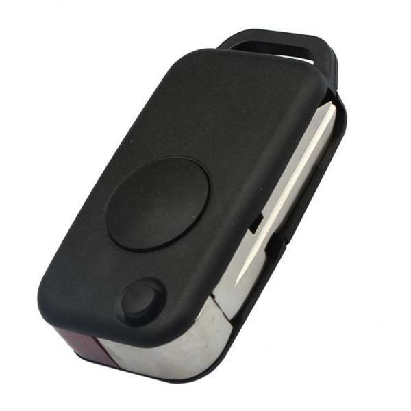 6x1 Button Uncut  Folding Remote Key Case Shell for