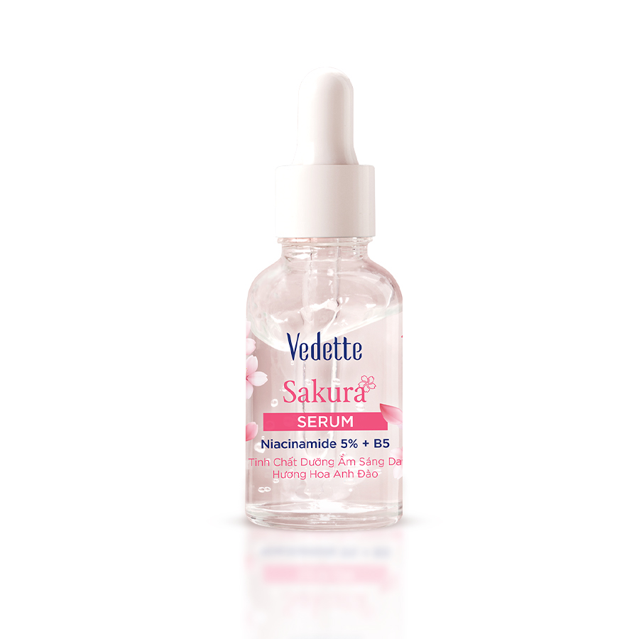 Hàng mới - Tinh chất Dưỡng ẩm Sáng Da Vedette Hương Hoa anh đào 50ml