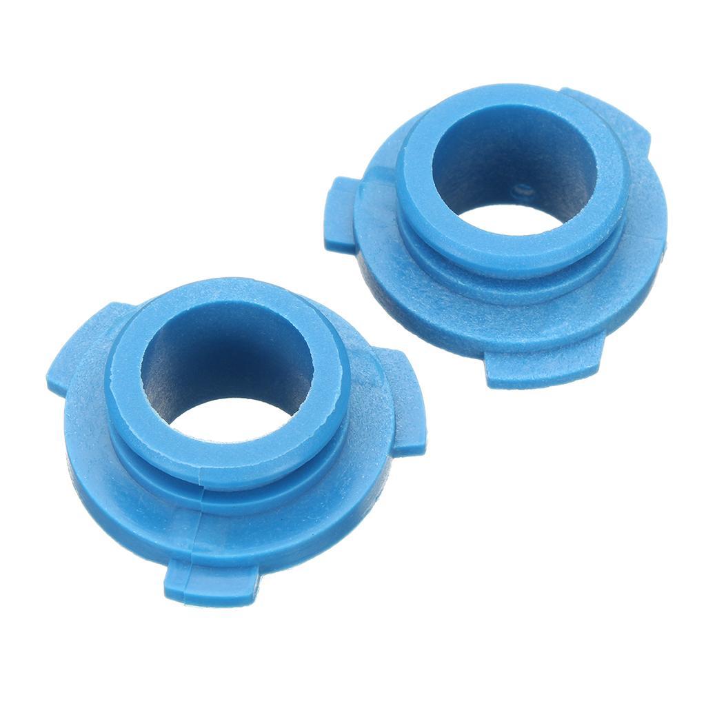3-6pack 2Pcs LED Headlight Bulb Base Adapter Socket Retainer Car Conversion Kit