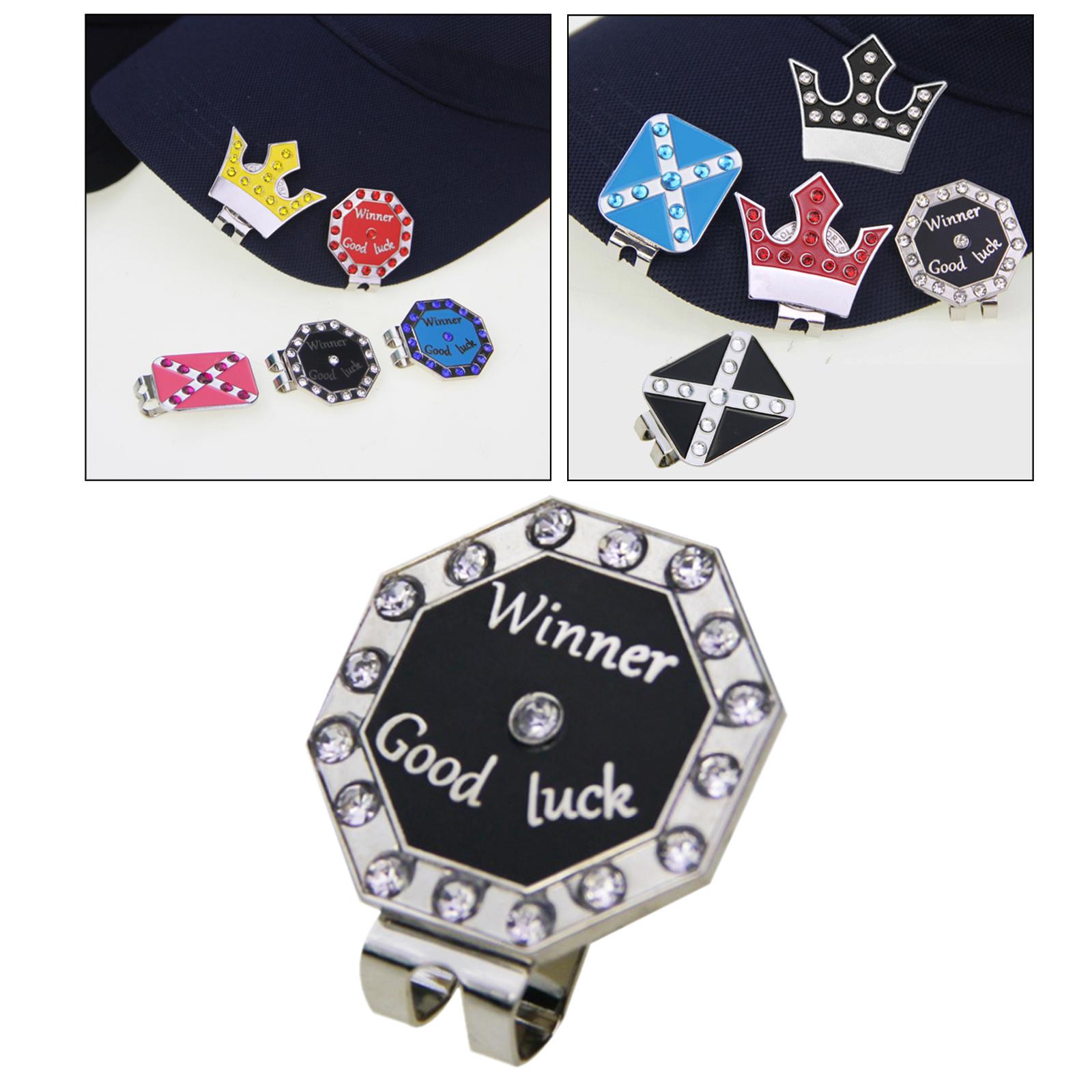 Magnetic Golf  Clip Golf Ball Aiming Marker Professional Golf Training Aids Accessories Putting Alignment Training Aids Stylish Golf Ball Markers