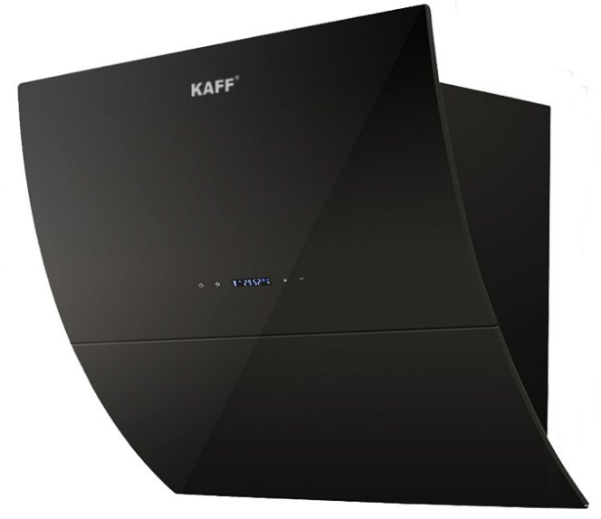 Máy Hút Mùi Kính Vát Cong KAFF KF-LUX-AT70H-BK - Hàng Chính Hãng