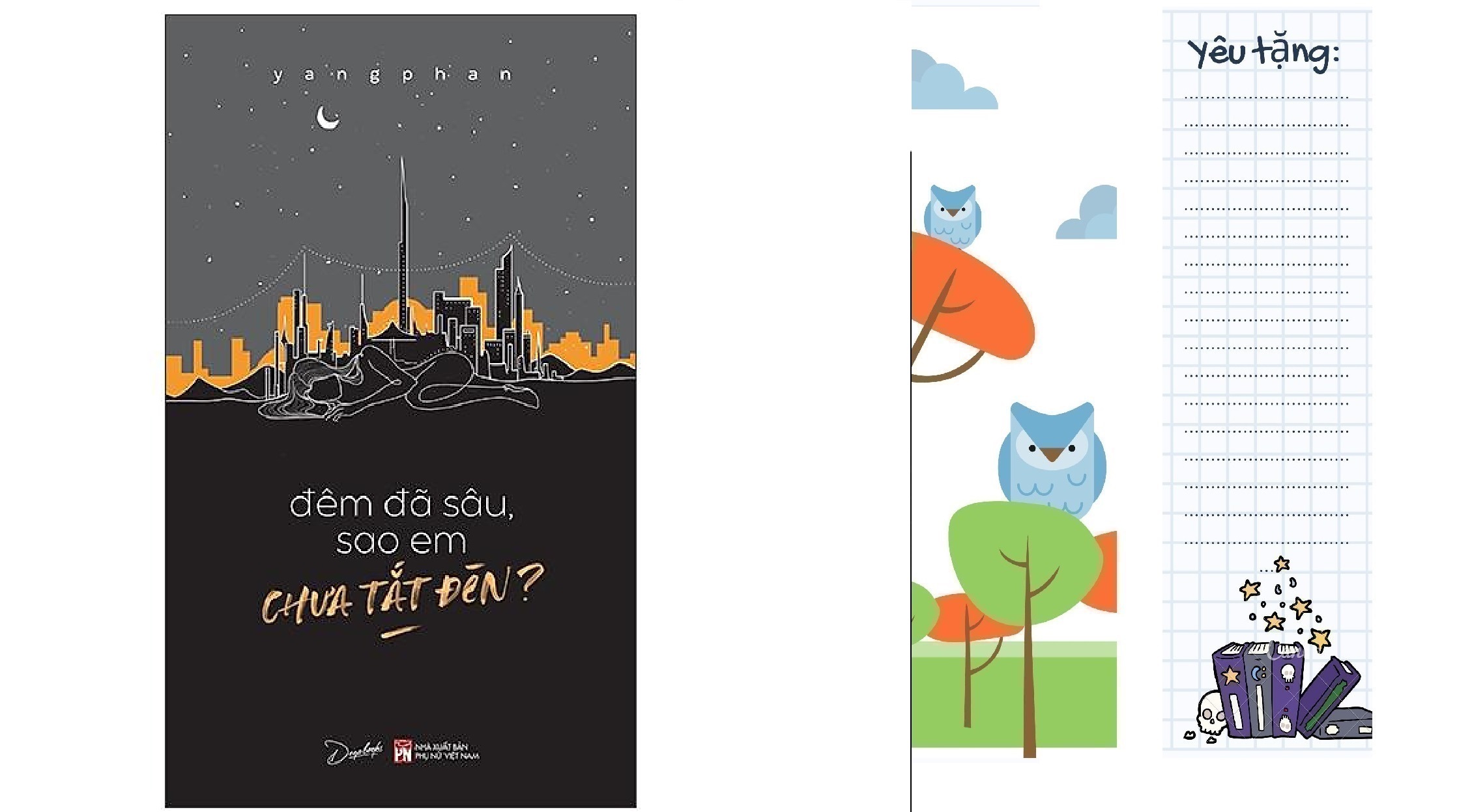 Sách Skybooks - Đêm Đã Sâu, Sao Em Chưa Tắt Đèn (Tặng Bookmark)