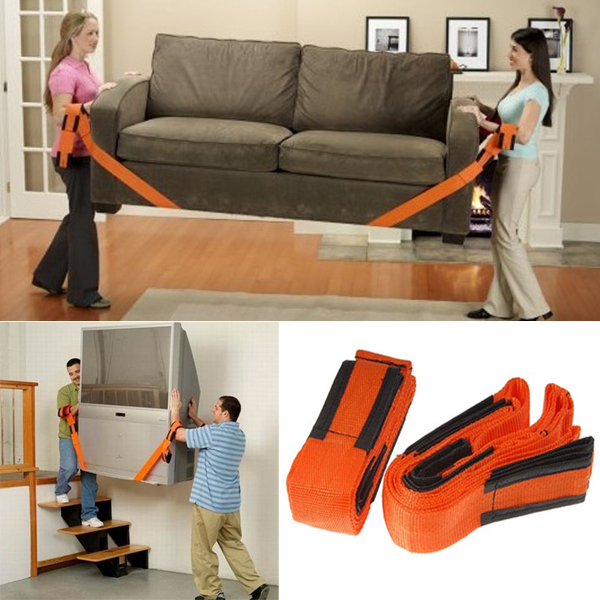 Bộ 2 Dây nâng và di chuyển thiết bị gia đình đa năng carry furnishings easier ( tặng ví đựng thẻ card )