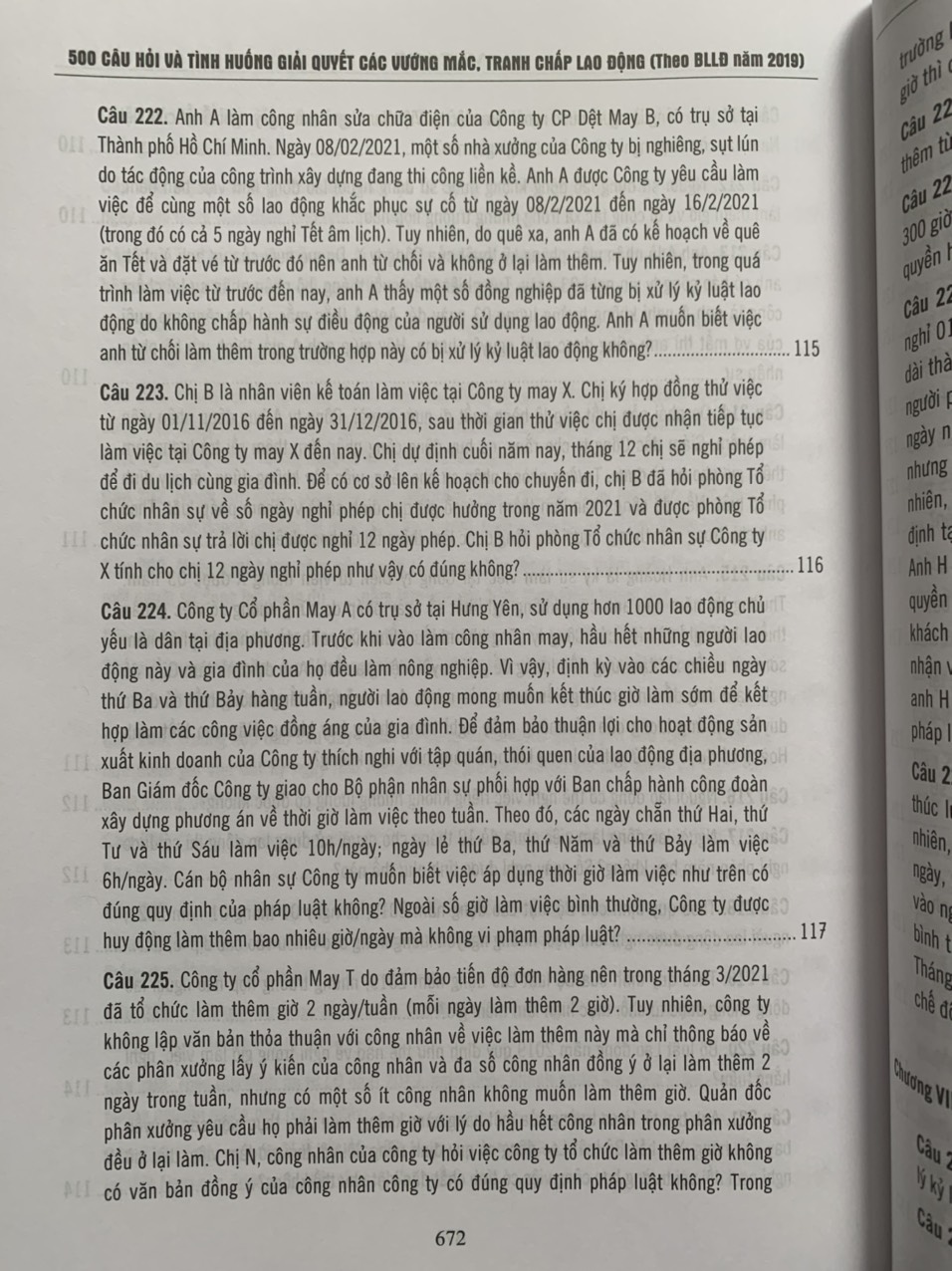 500 Câu hỏi và tình huống giải quyết các vướng mắc tranh chấp lao động