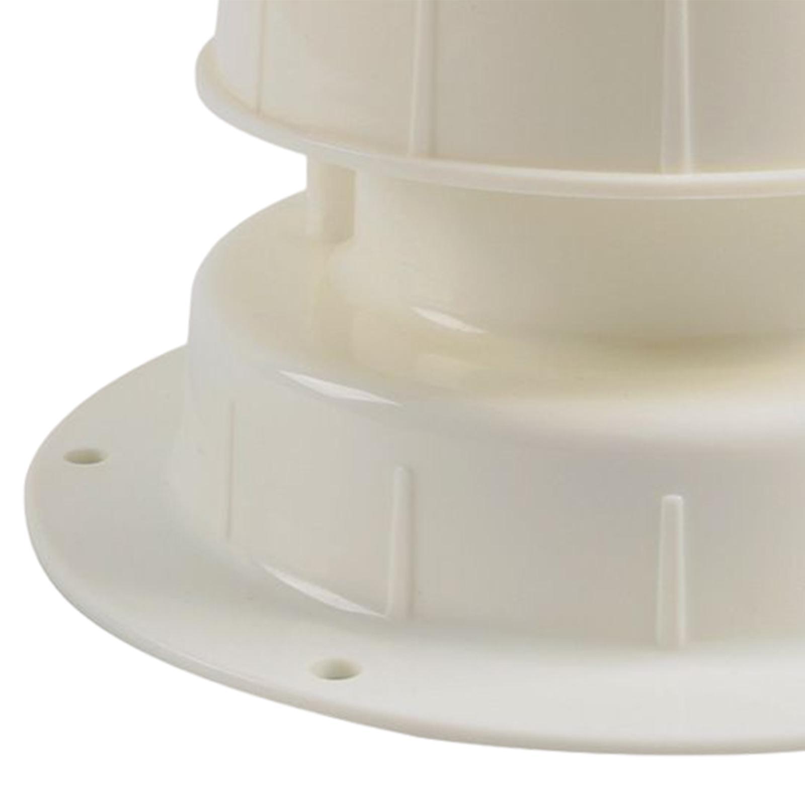 RV Plumbing Vent Cap, RV Cover Replacement Roof Cover Camper Vent Cap for 1 to 2 3/8 Inch Pipe Trailer Camper Motorhome