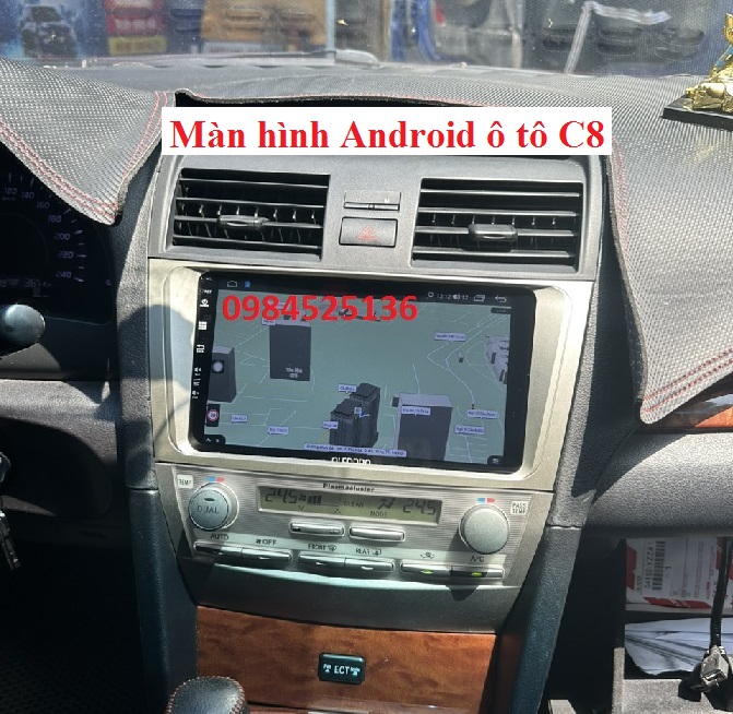 (Tặng pm VIETMAP S2) Màn Hình Android cho Ô Tô O.L.E.D.P.R.O C8  Ram 4-32 Chip 8 Nhân cao cấp BH 12 tháng. xe.man hinh xe oto.màn hình android xe oto.màn hình dvd android cho xe. màn hình 0LED cho xe.màn hình Android cho xe oto.Màn hình xe oto