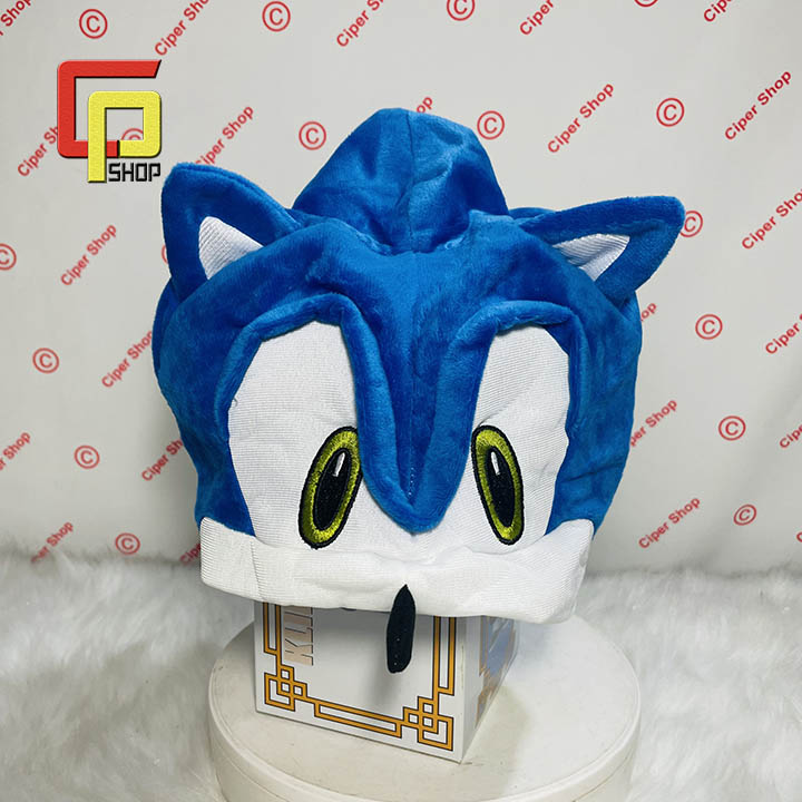 Mũ, nón Cosplay Sonic - Mũ nhím Sonic