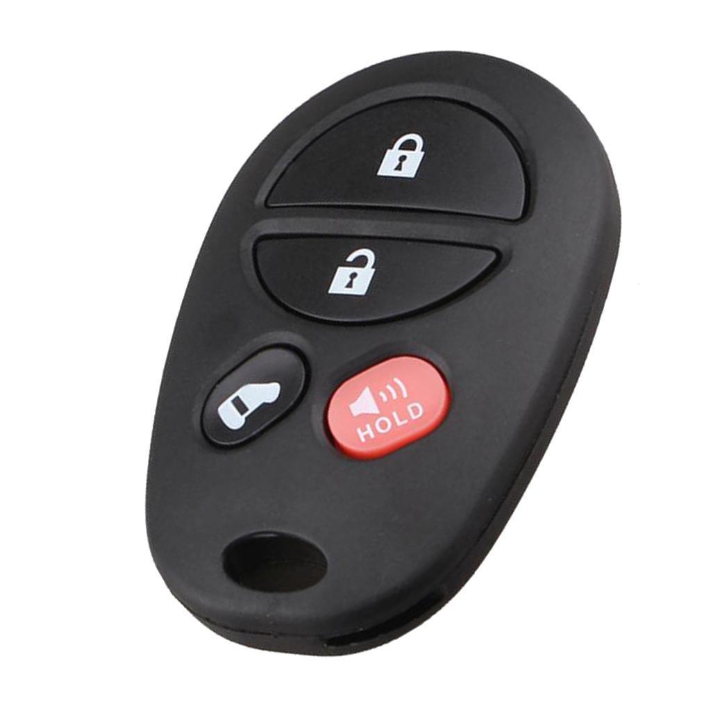 Replacement 4 Buttons  Entry Remote Key Fob for  GQ43VT20T