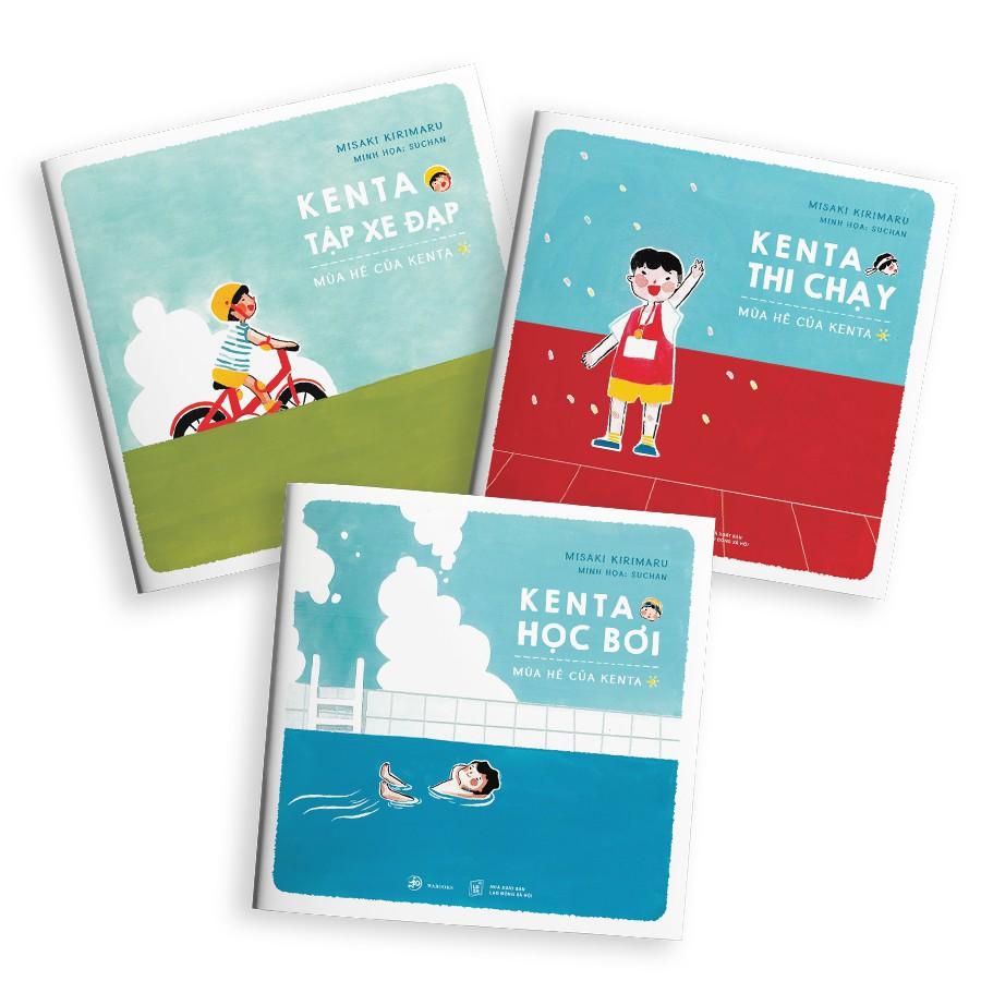 Sách - Kenta rèn luyện sức khỏe - Ehon Nhật Bản dành cho trẻ từ 2-8 tuổi