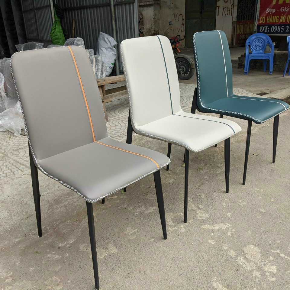 Bộ bàn ăn mặt đá cẩm thạch kết hợp ghế zena