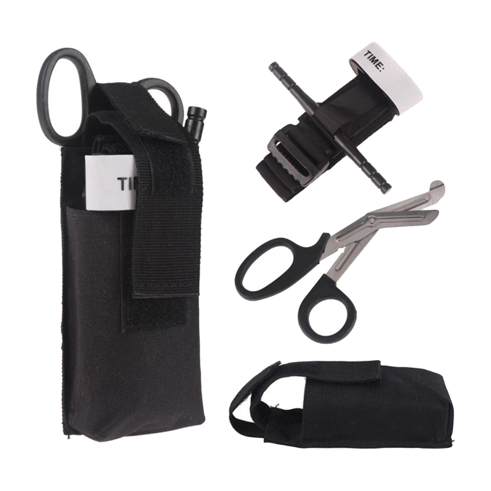 Tourniquet - Mil-Spec First Aid Kit Swat Medic Life Saving Hemorrhage Control Registration Card