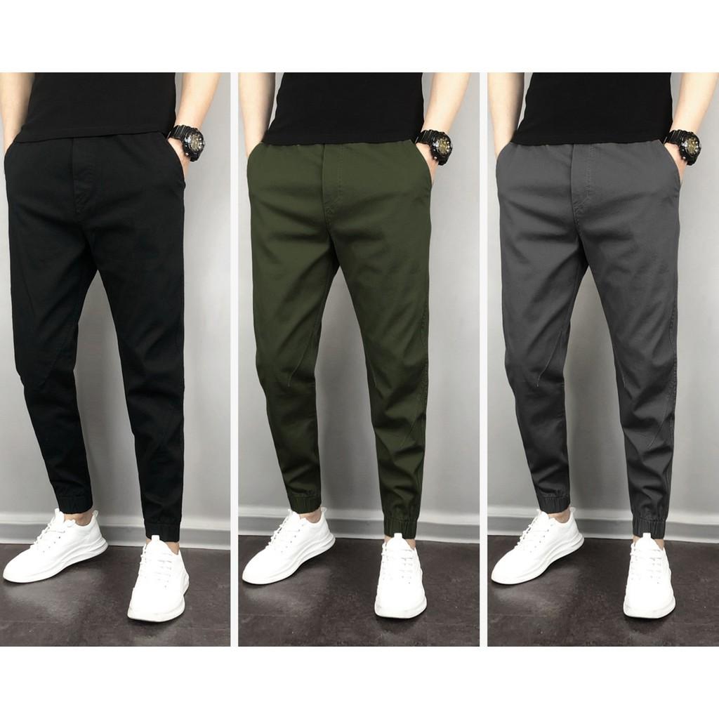 Quần Jogger Kaki Nam Dáng Hàn Siêu Đẹp