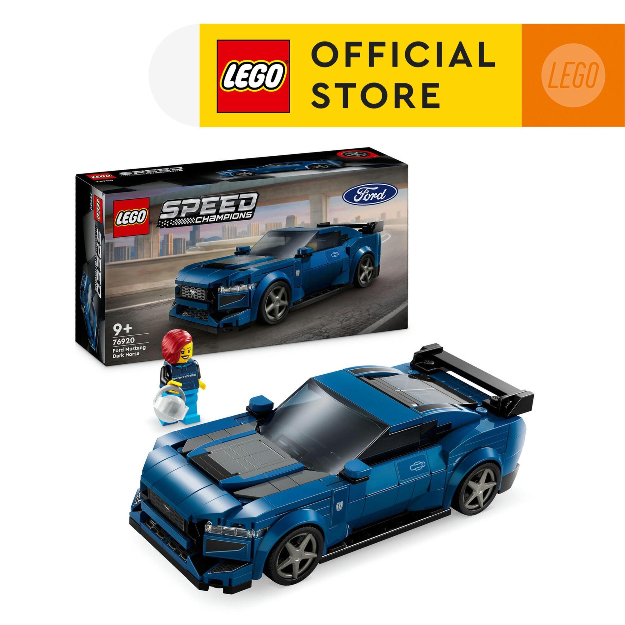 LEGO SPEED CHAMPIONS Đồ chơi lắp ráp Siêu xe Ford Mustang Dark Horse (344 Chi Tiết)