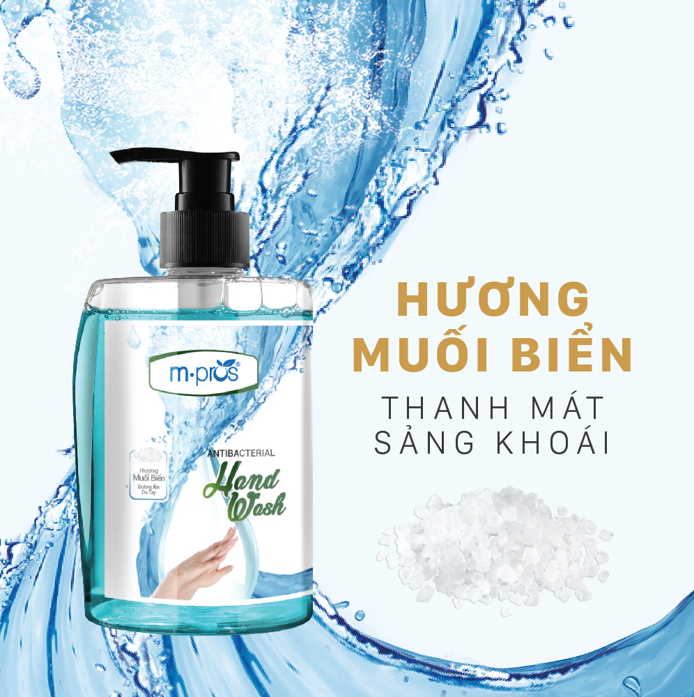 Nước Rửa Tay Diệt Khuẩn - Muối Biển