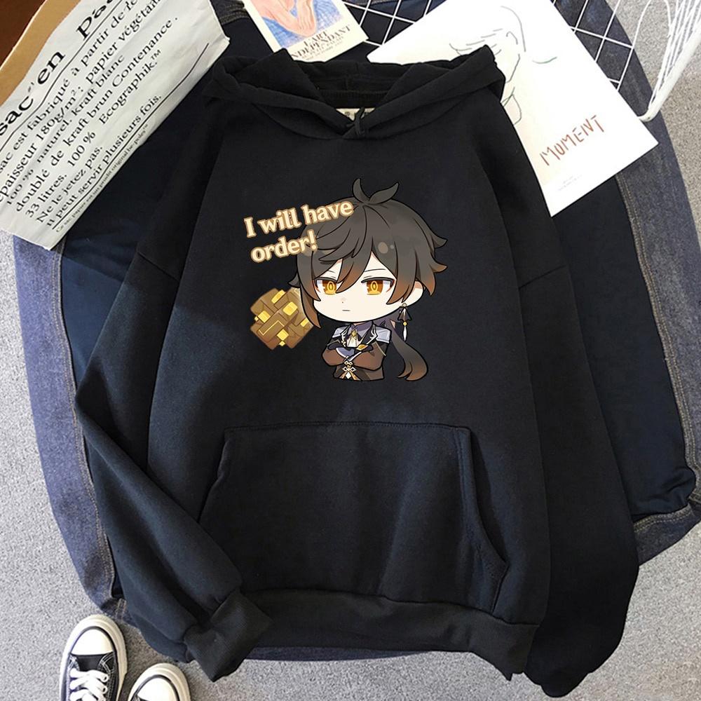 Áo Hoodie in hình Genshin Impact Zhongli độc đẹp giá rẻ | Zekaistore