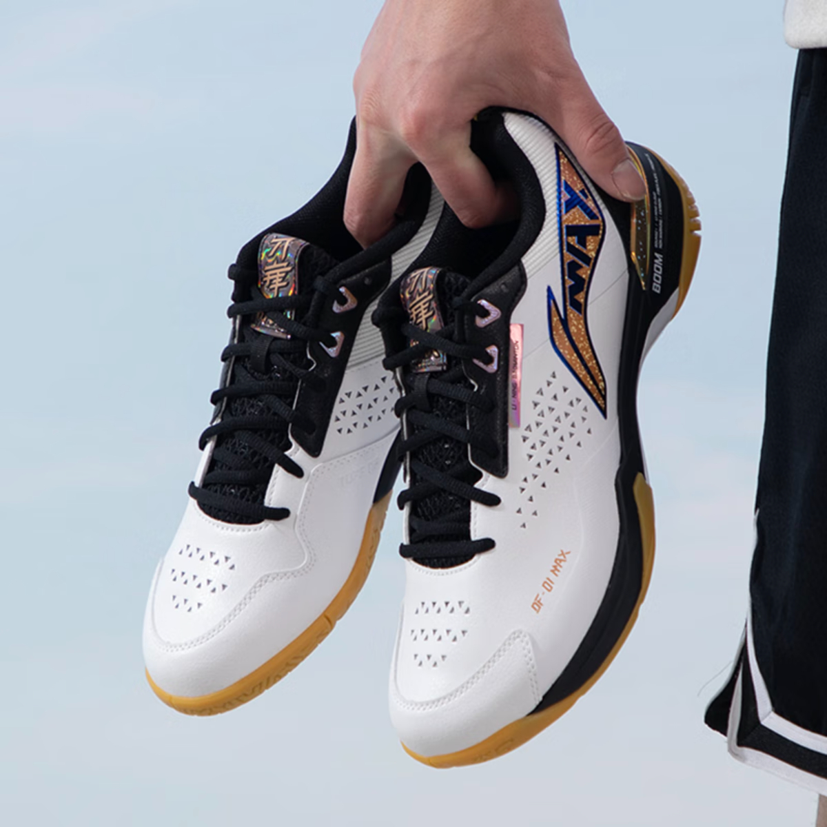 Giày cầu lông chuyên nghiệp Li Ning Blade MAX AYAU003-2 mẫu mới dành cho nam bảo hành 12 tháng nhẹ êm chân thoáng khí bám sân tốt