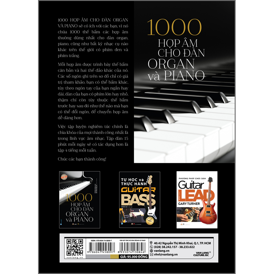 1000 Hợp Âm Cho Đàn Organ &amp; Piano