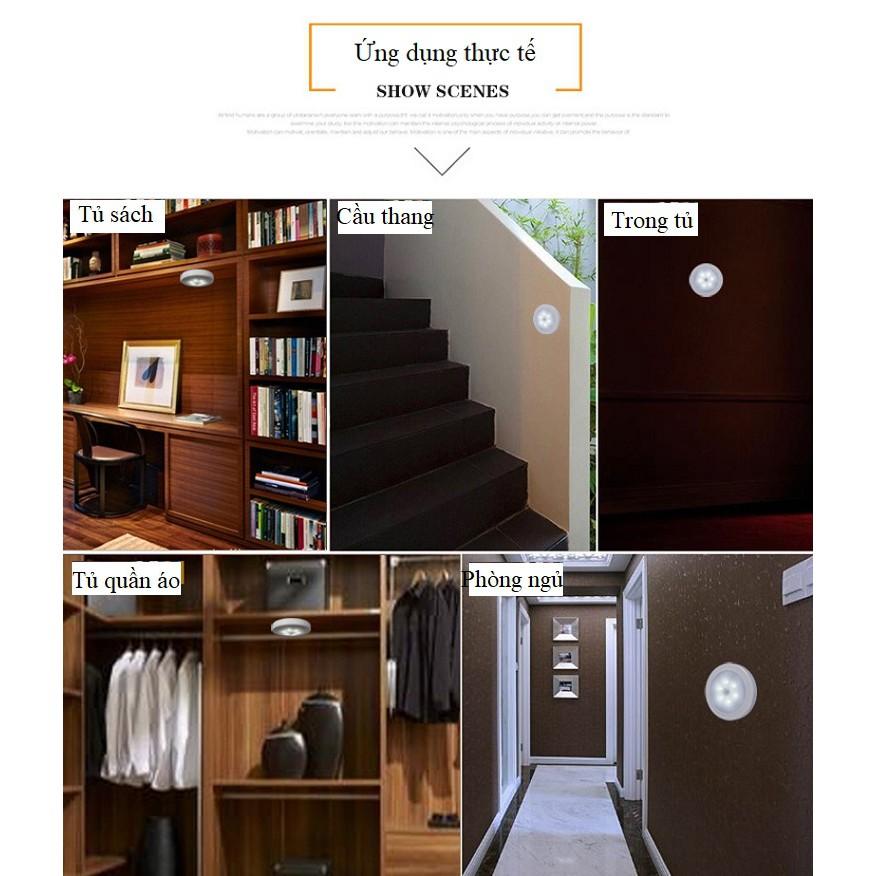Đèn led dán tường cảm ứng hồng ngoại