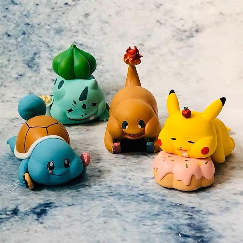 Mô hình Pokemon Elf Sleep Hand Office Aberdeen Sandbag Doll Car Car Car Trang trí