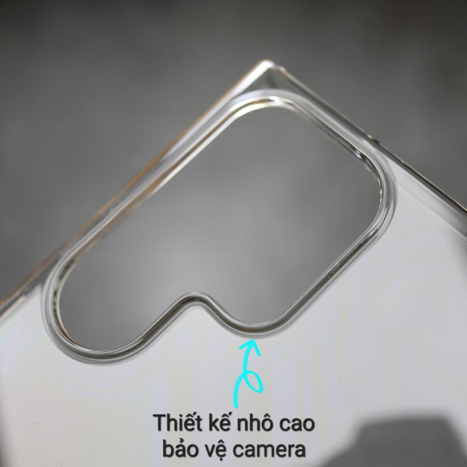 Ốp lưng trong suốt siêu mỏng 0.3mm cho Samsung Galaxy S26 Ultra / S25 Ultra / S24 Ultra / S23 Ultra / S22 Ultra hiệu Memumi Slim - Chống ố vàng, ôm sát máy - Hàng chính hãng