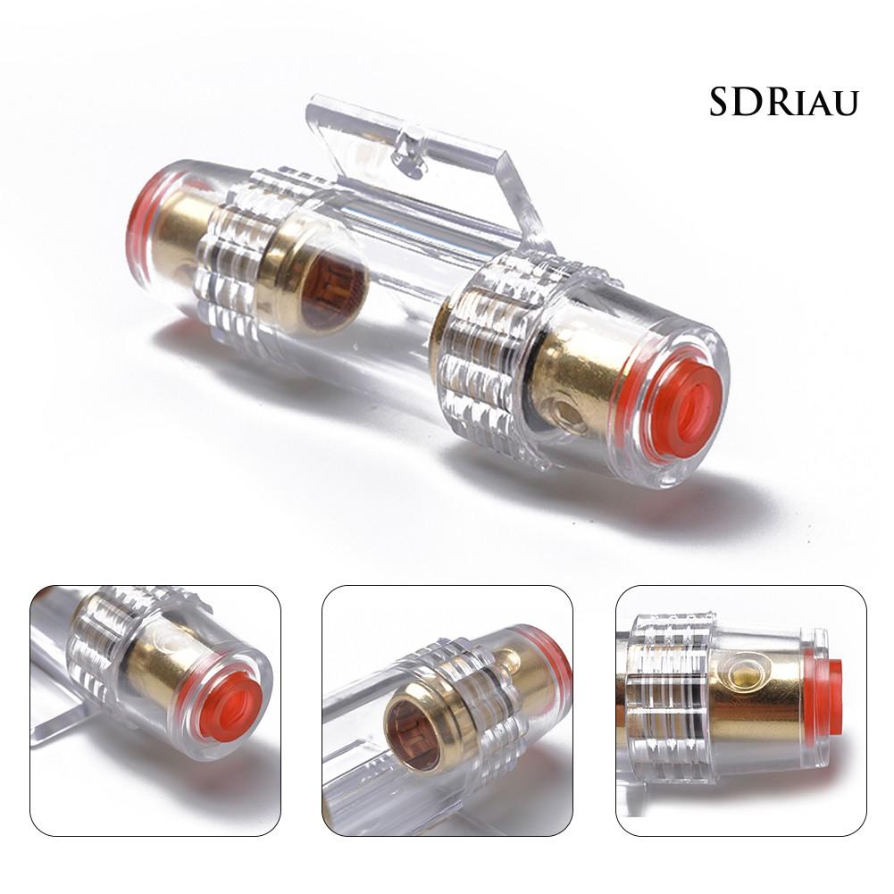 POWER Dây Cáp Cầu Chì Khuếch Đại Âm Thanh 60a Cho Xe Hơi