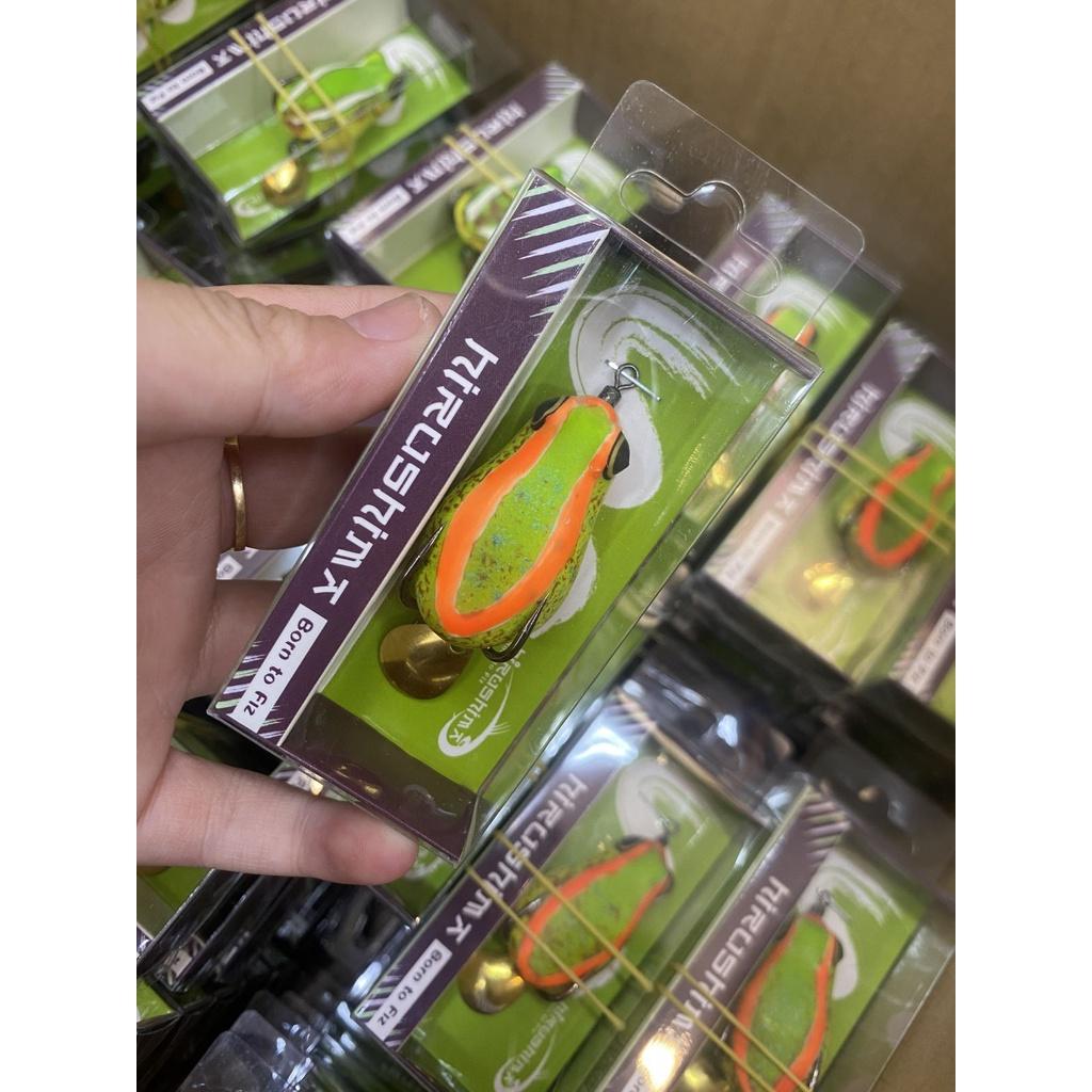 Mồi giả câu lure cá lóc, nhái hơi Hirushima Poison Frog 2022 Thái Lan 45mm- 6gr